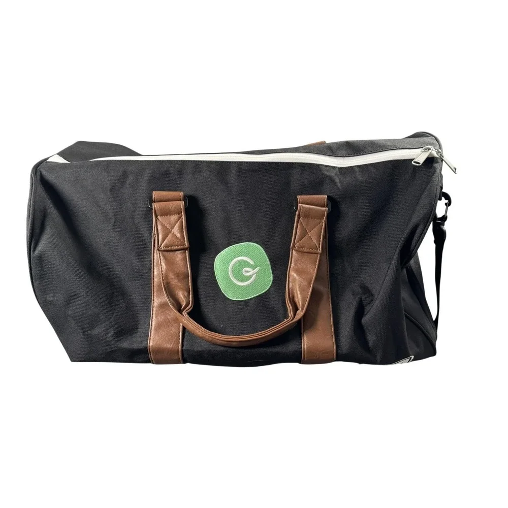 Herschel Novel Black Duffel Bag 43L‎ Carry-On Adjustable Strap Polyester Gym
